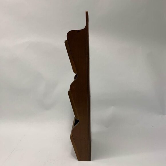 Vintage Hellerware Letter Bill Misc Mail Sorter Wooden Wood - Picture 6 of 9